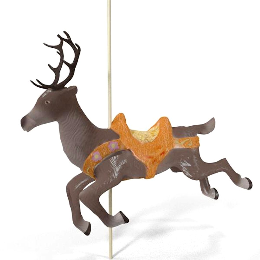 Carousel deer