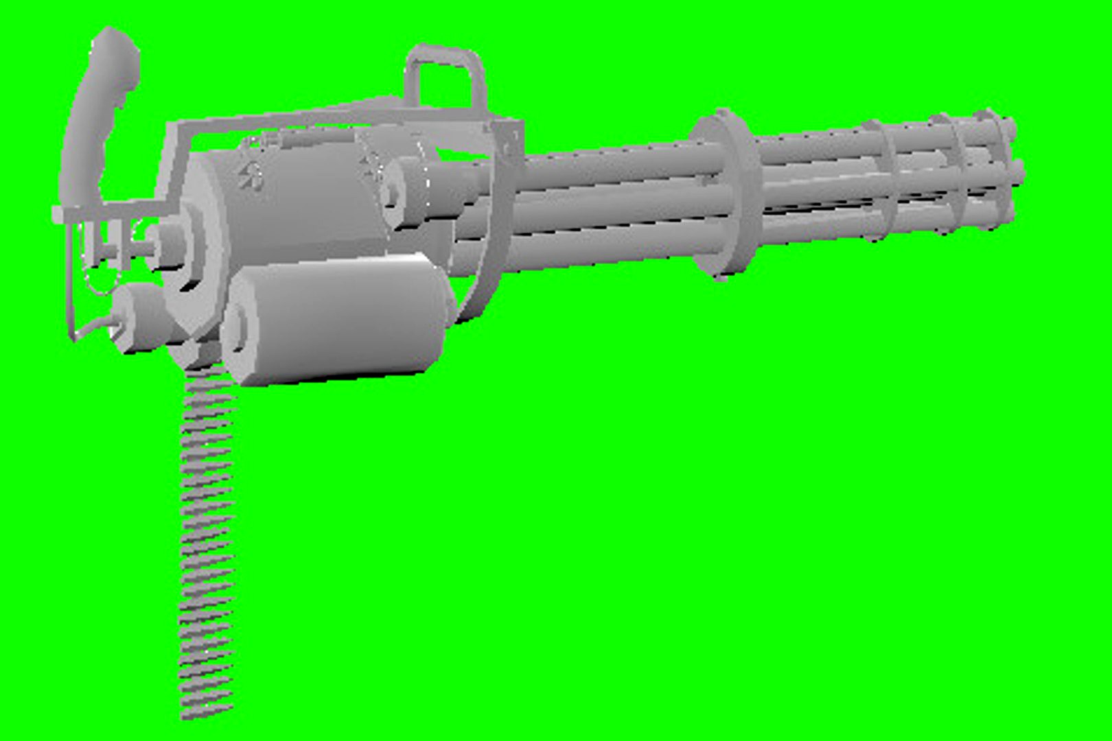gatling gun