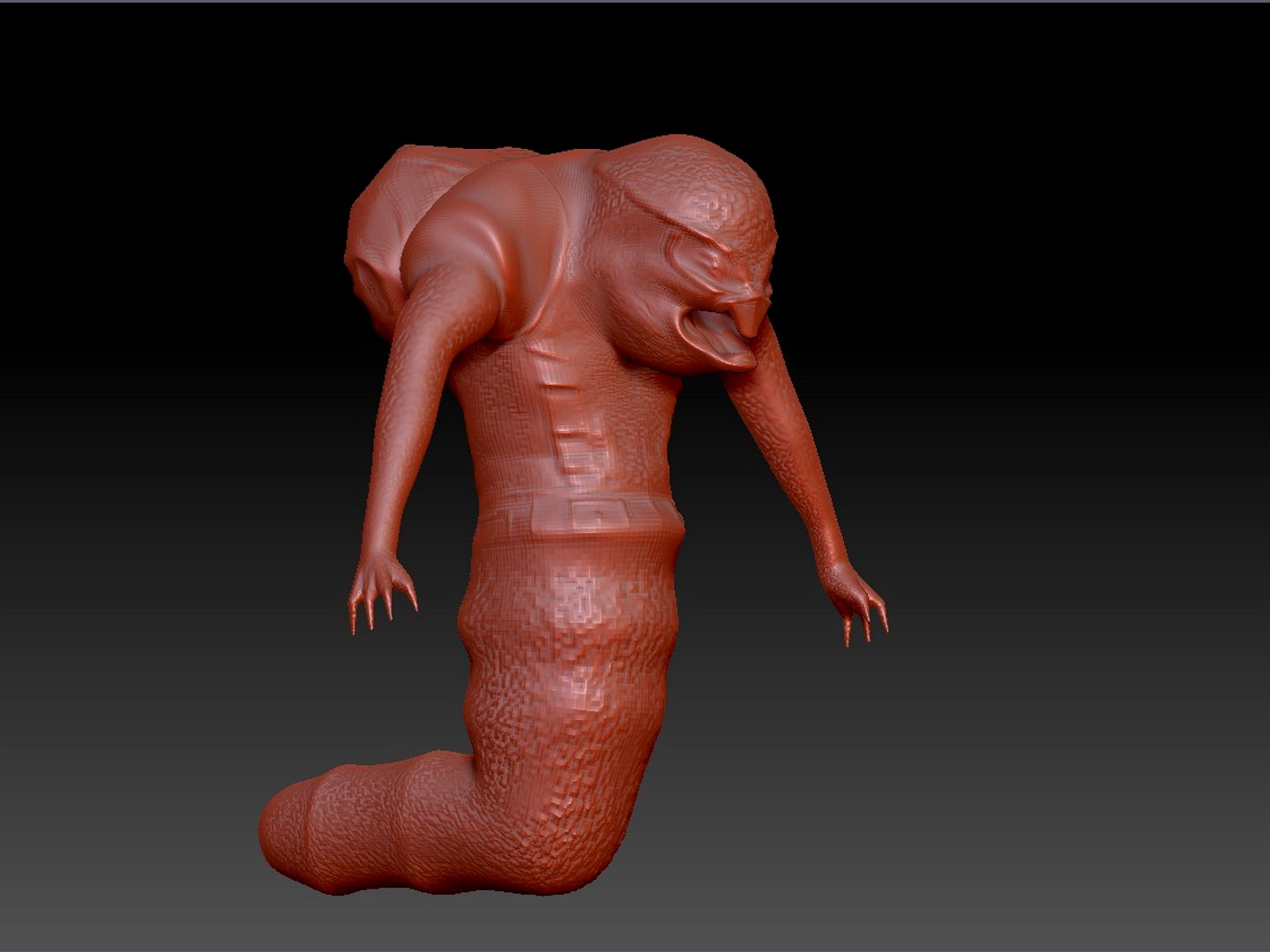 Brutal alien