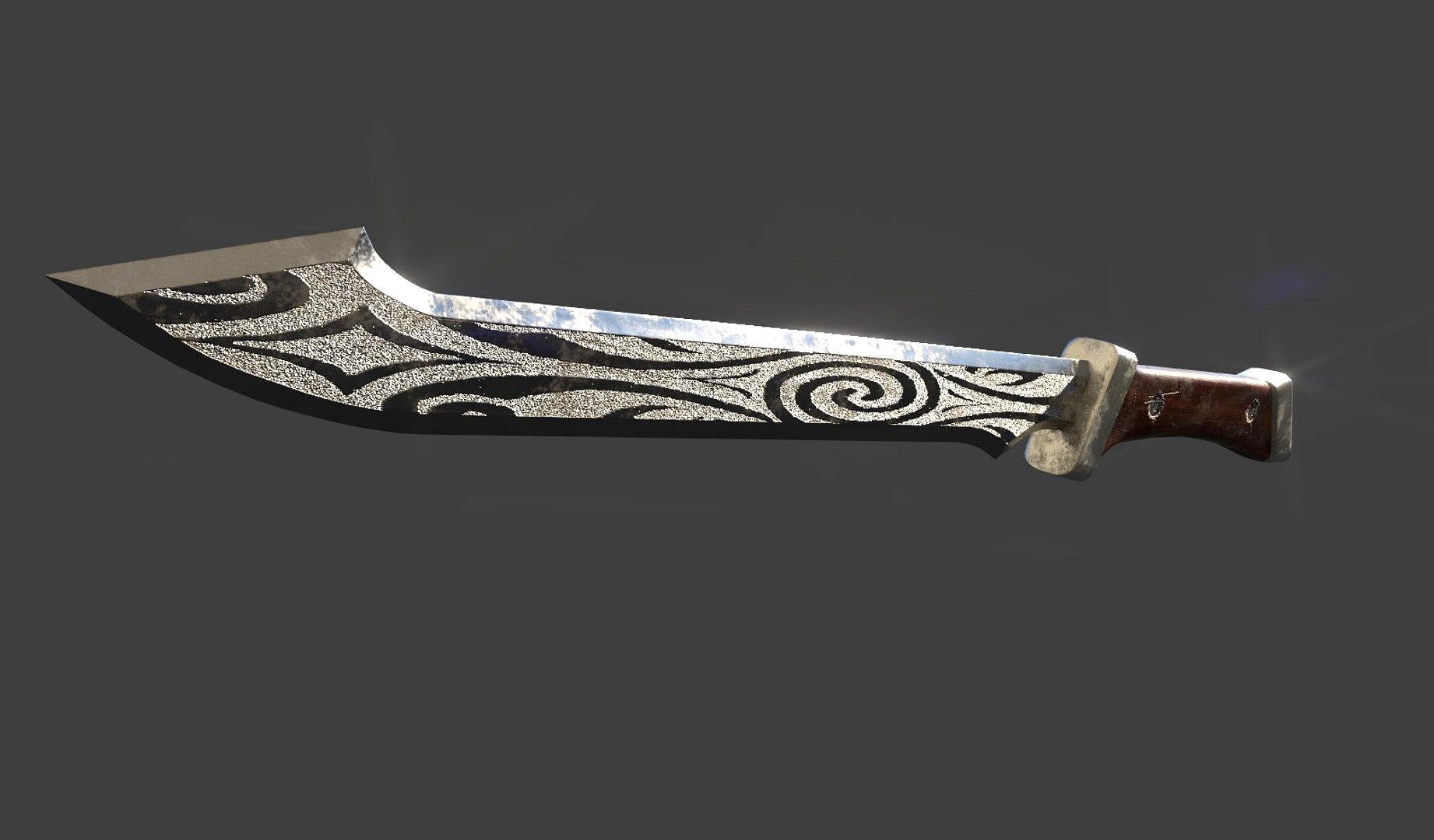 Engraved Sword