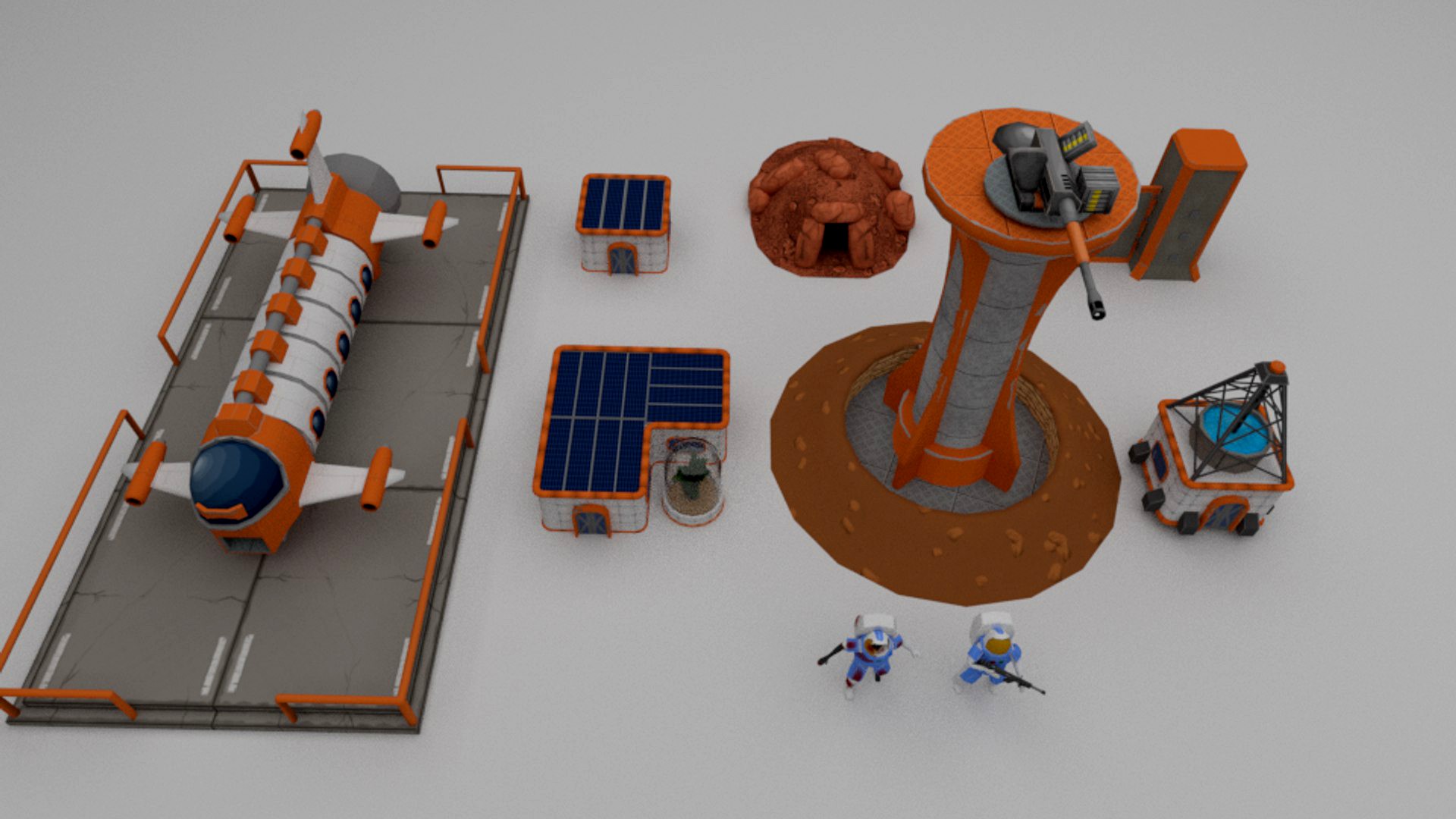 Martian colony pack