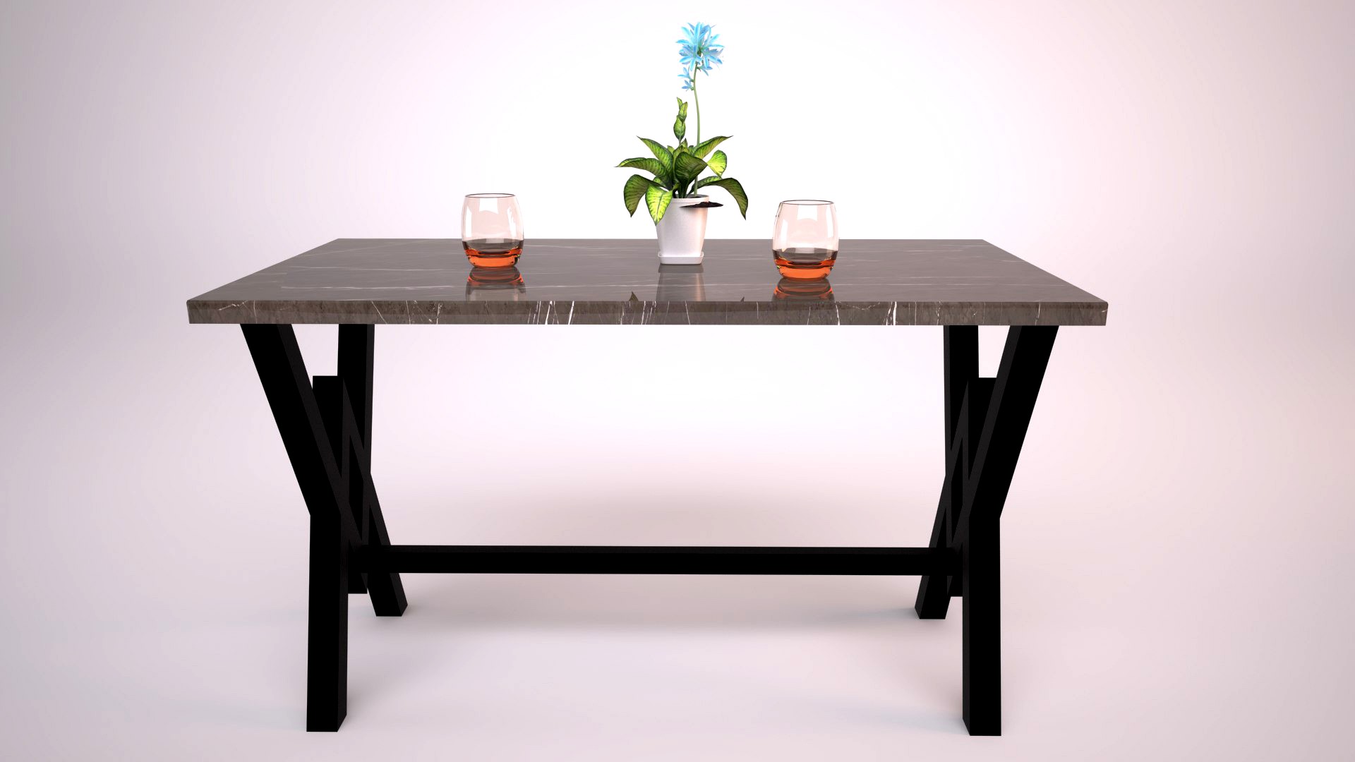 marble table
