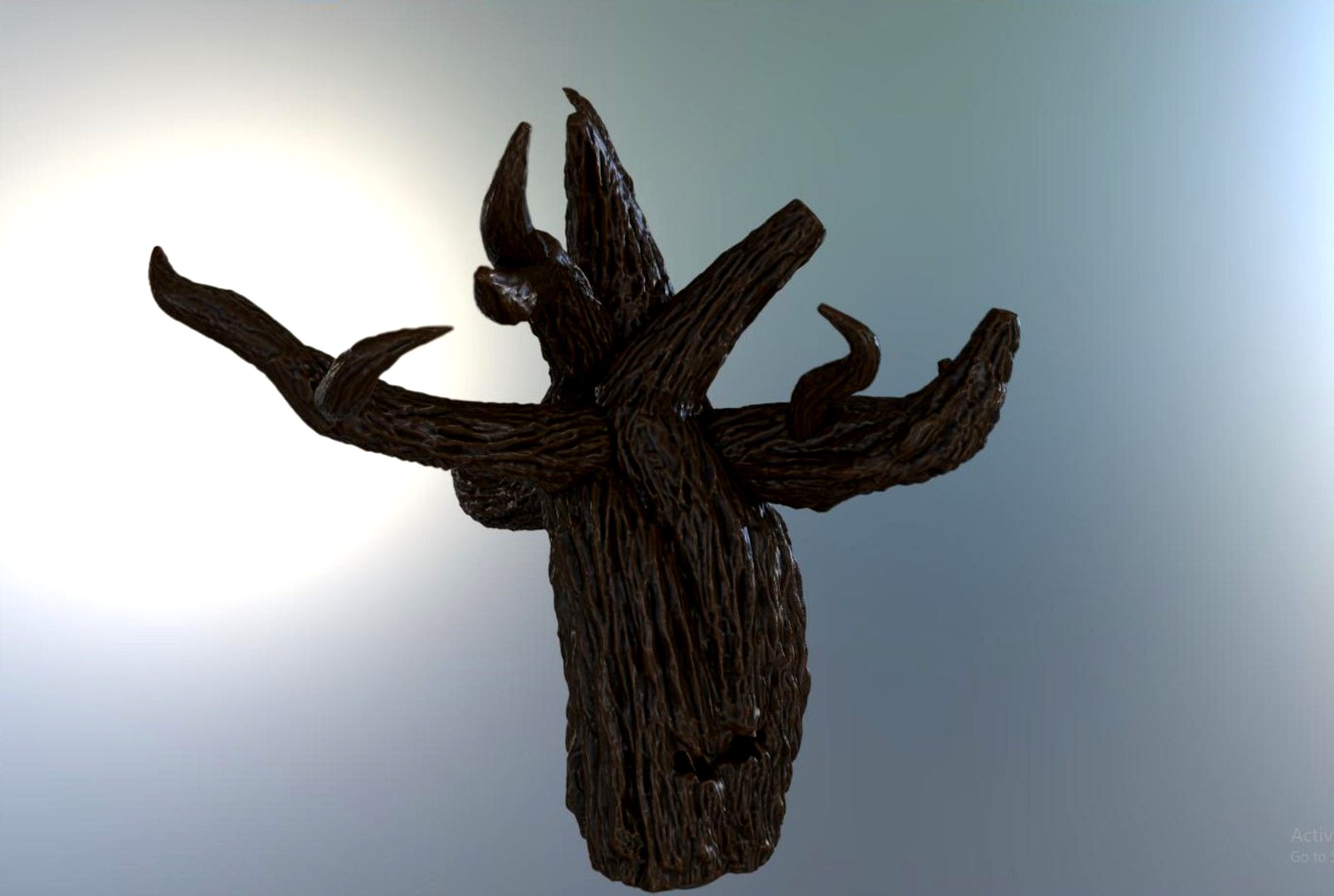 Sculpted tree