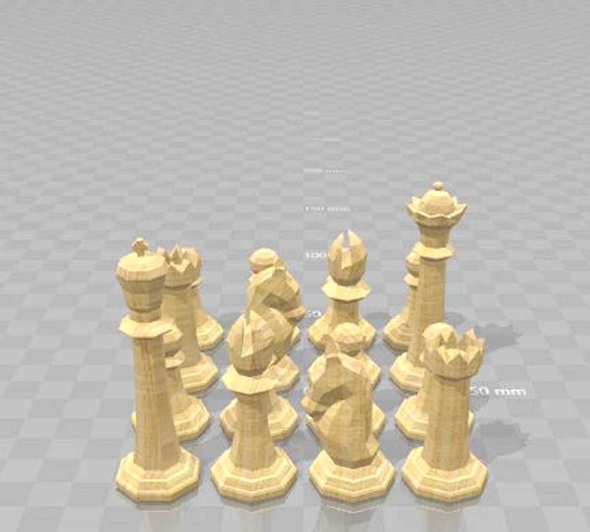 wooden chess pieces