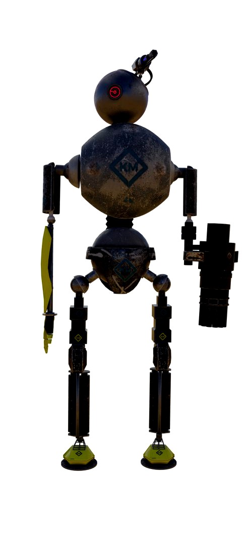 armed droid