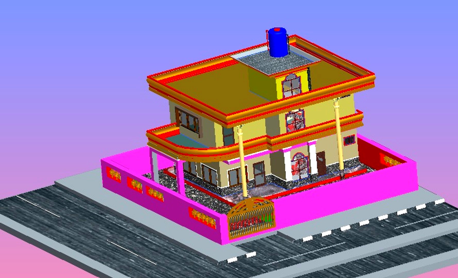 house