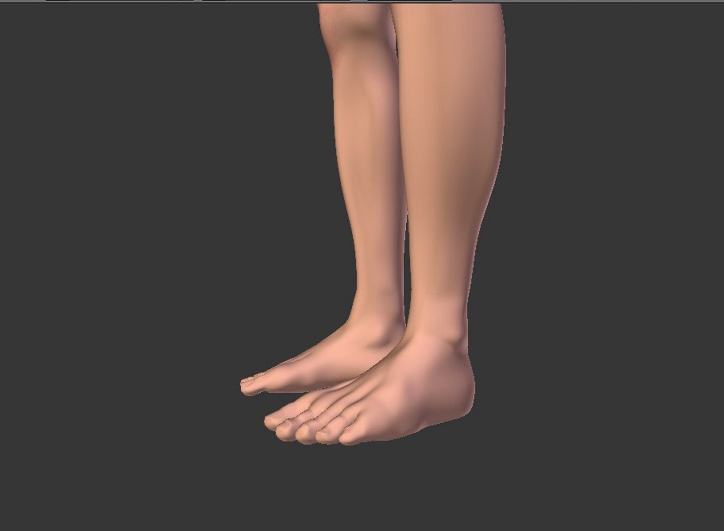 Male legs