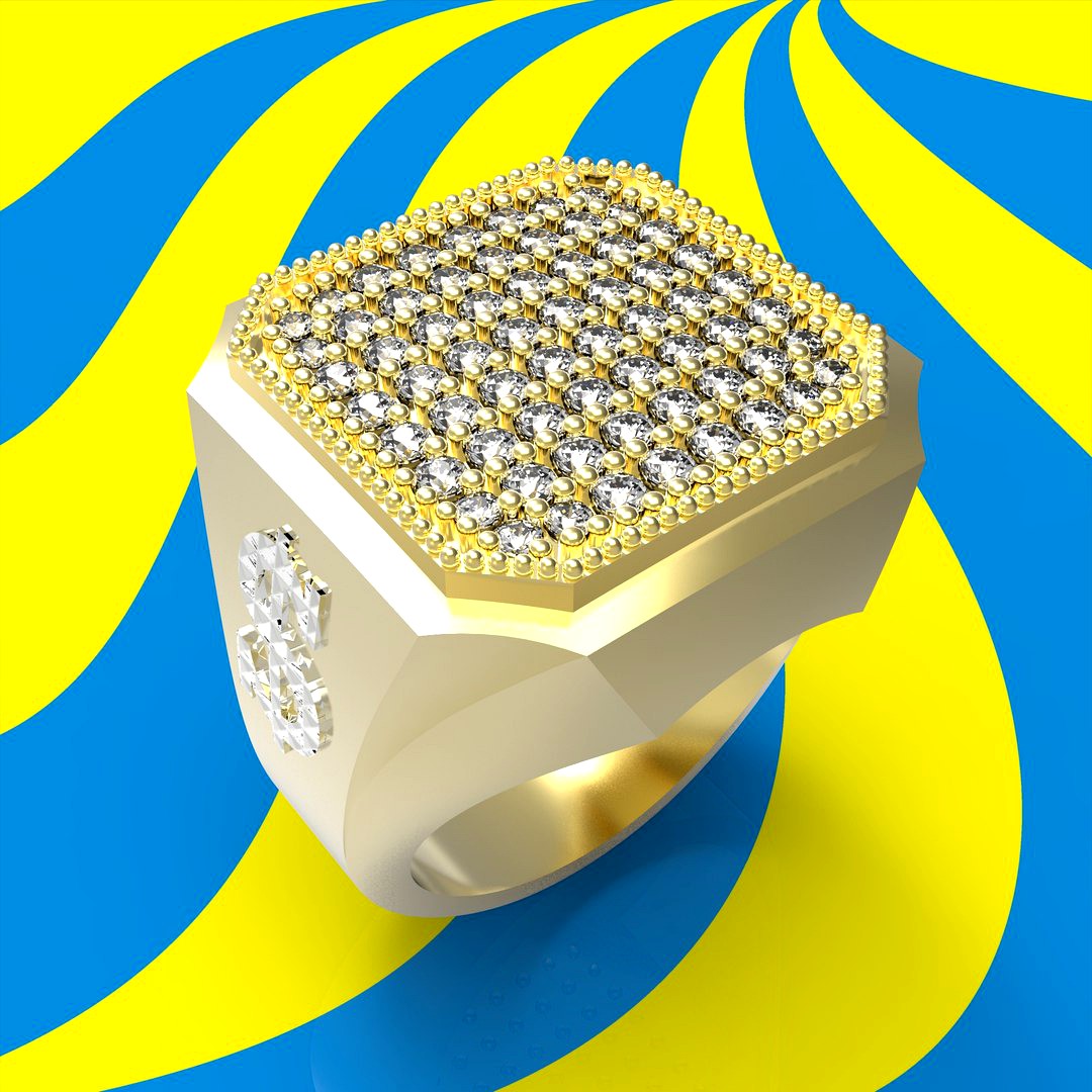 Men Ring Square