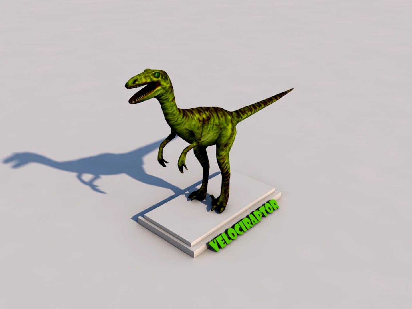 Velociraptor-Basic-C4D