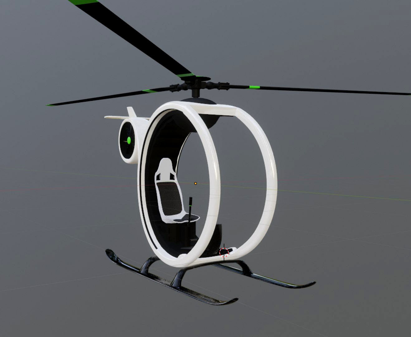 scifi helicopter