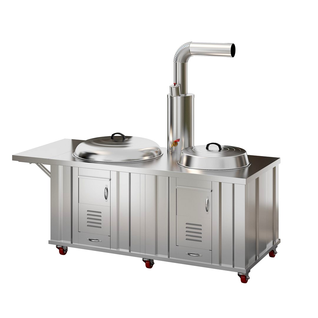 Outdoor mobile boiler