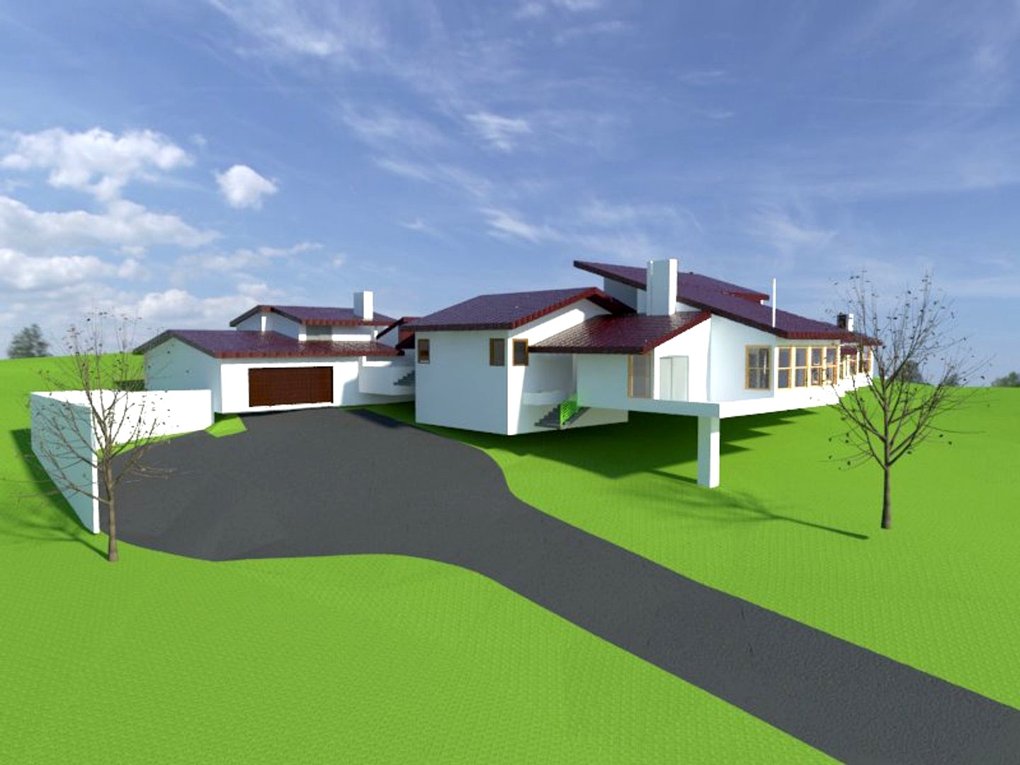 California villa project