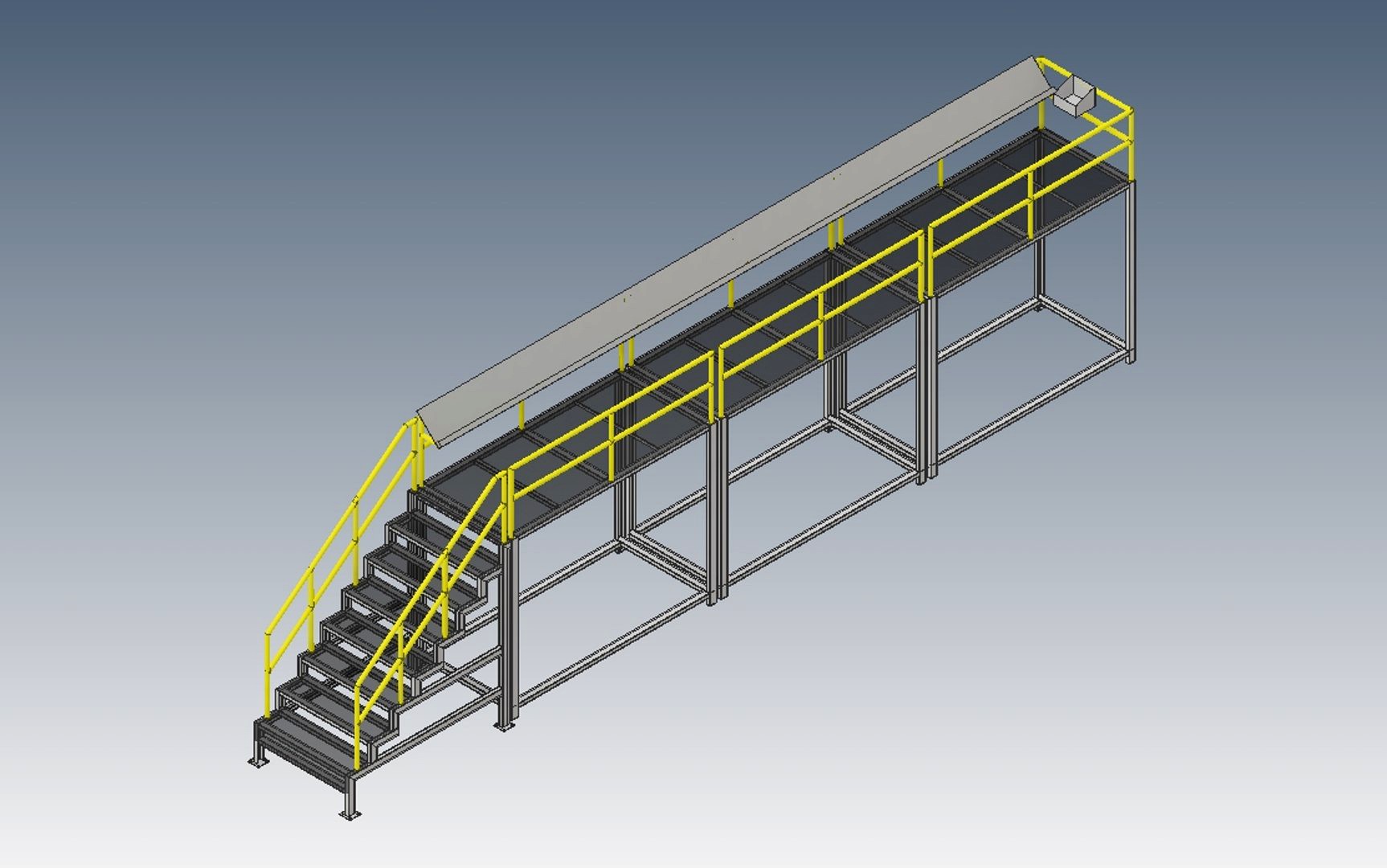 Machine walkway