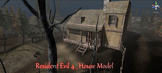 Resident Evil 4 House Model 3D Model