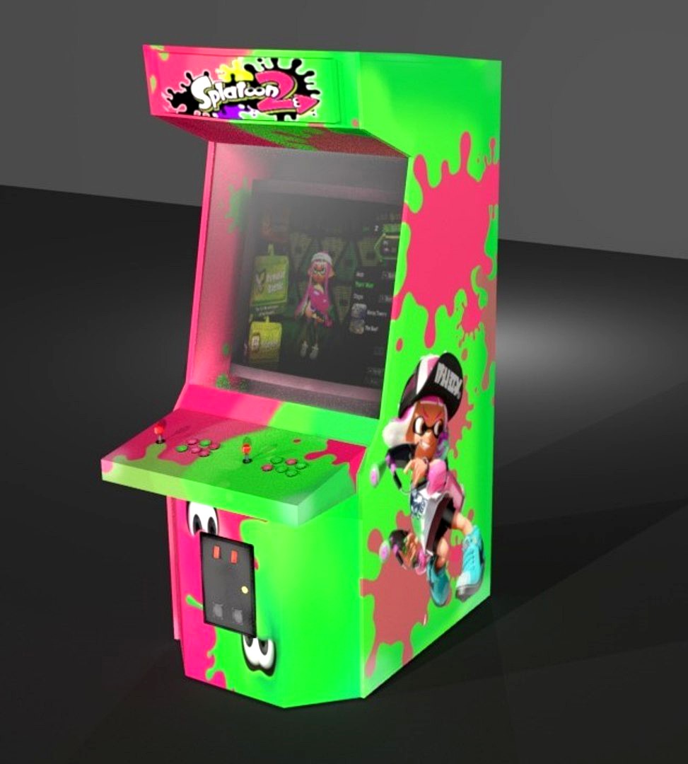 Splatoon 2 Arcade Cabinet