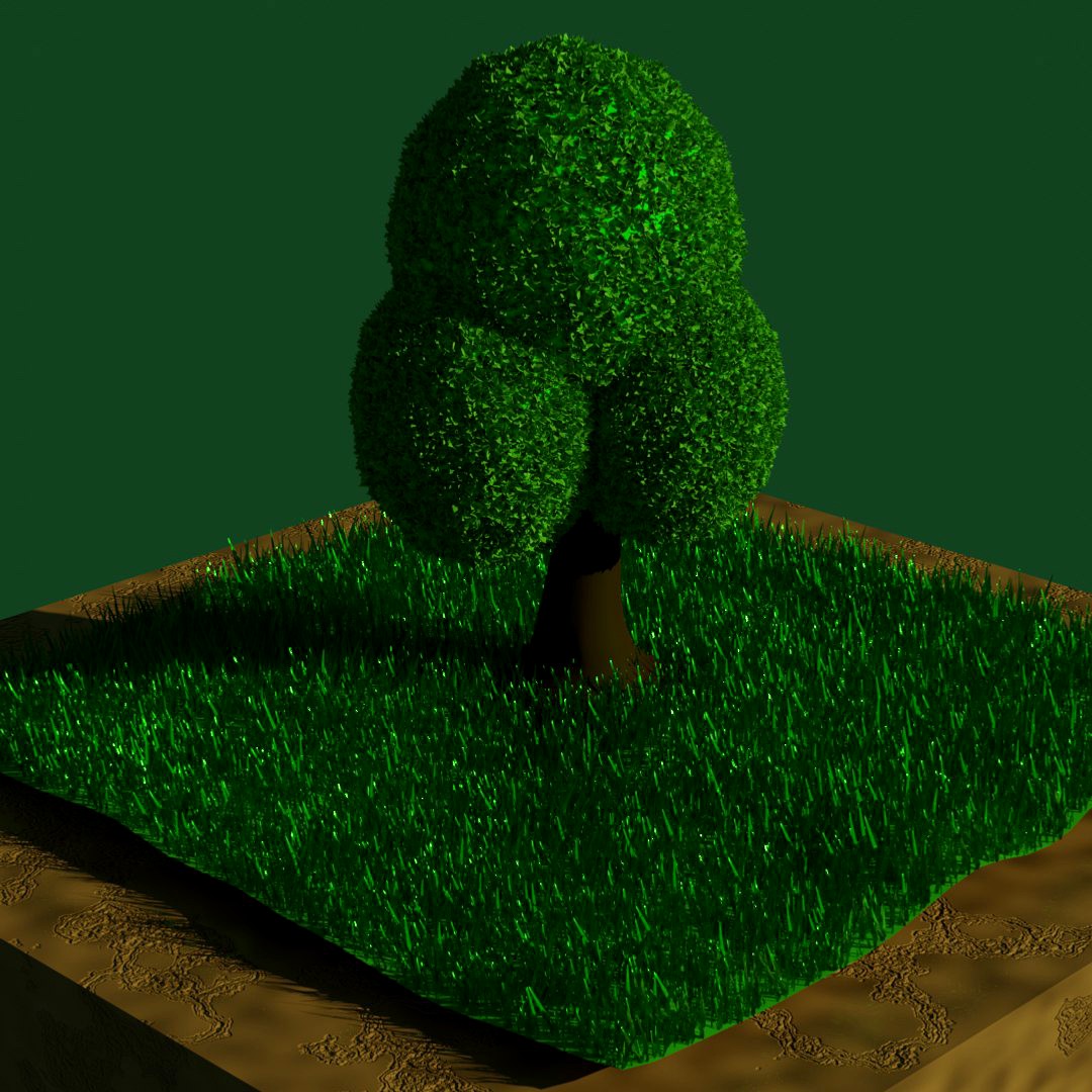Procedural Grass and Tree