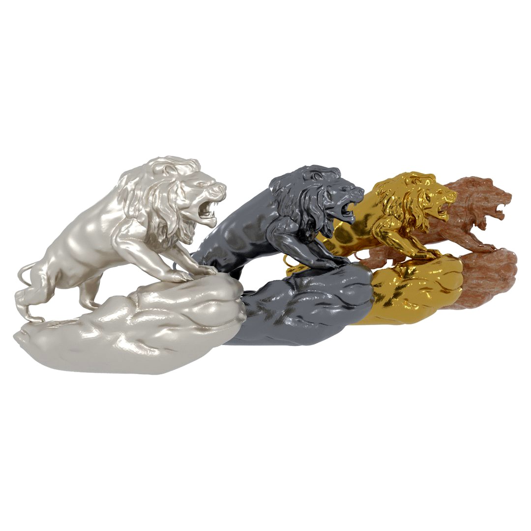 Sculpture of a lion