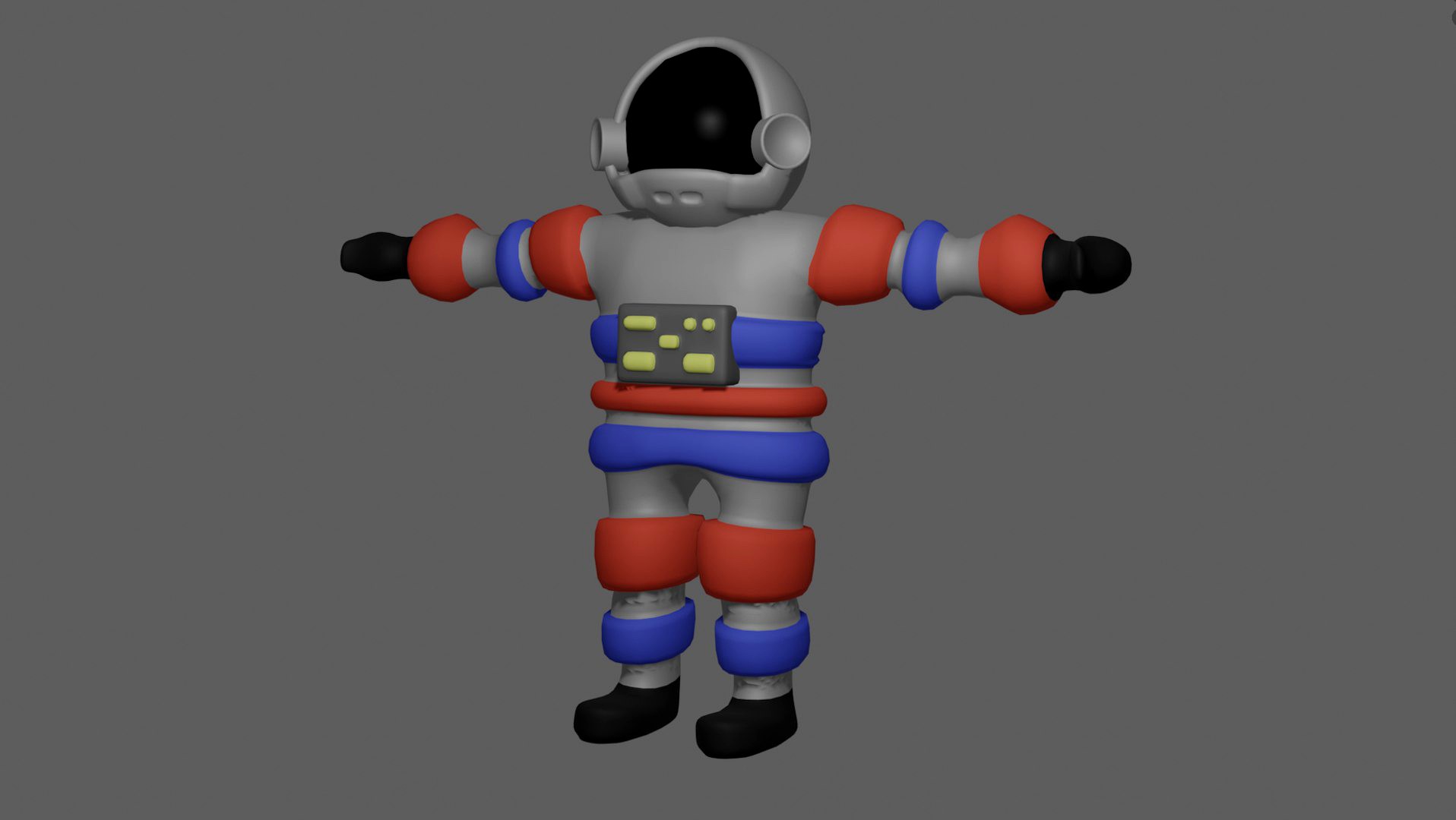 Stylized Astronaut