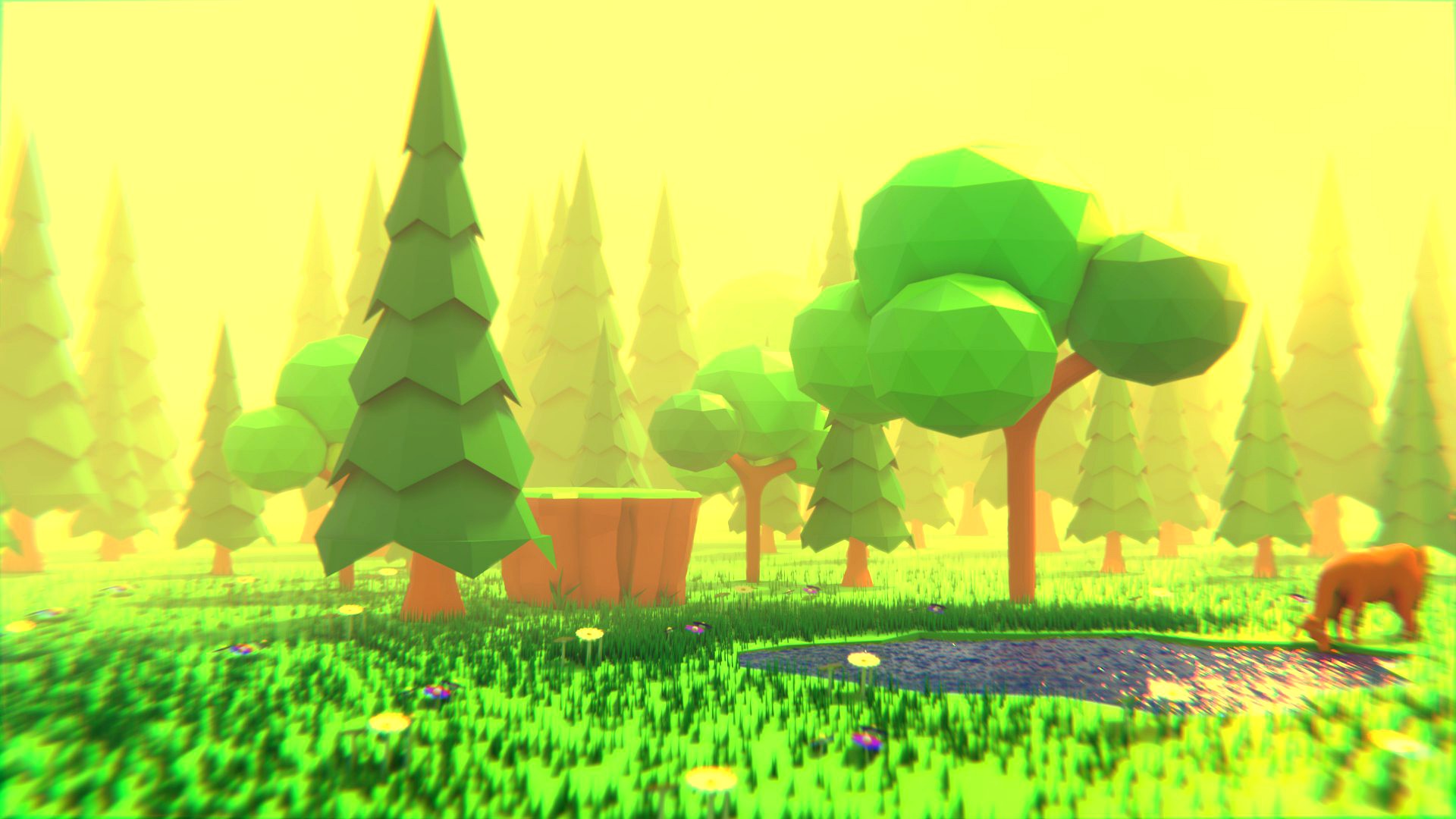 Low Poly Fir