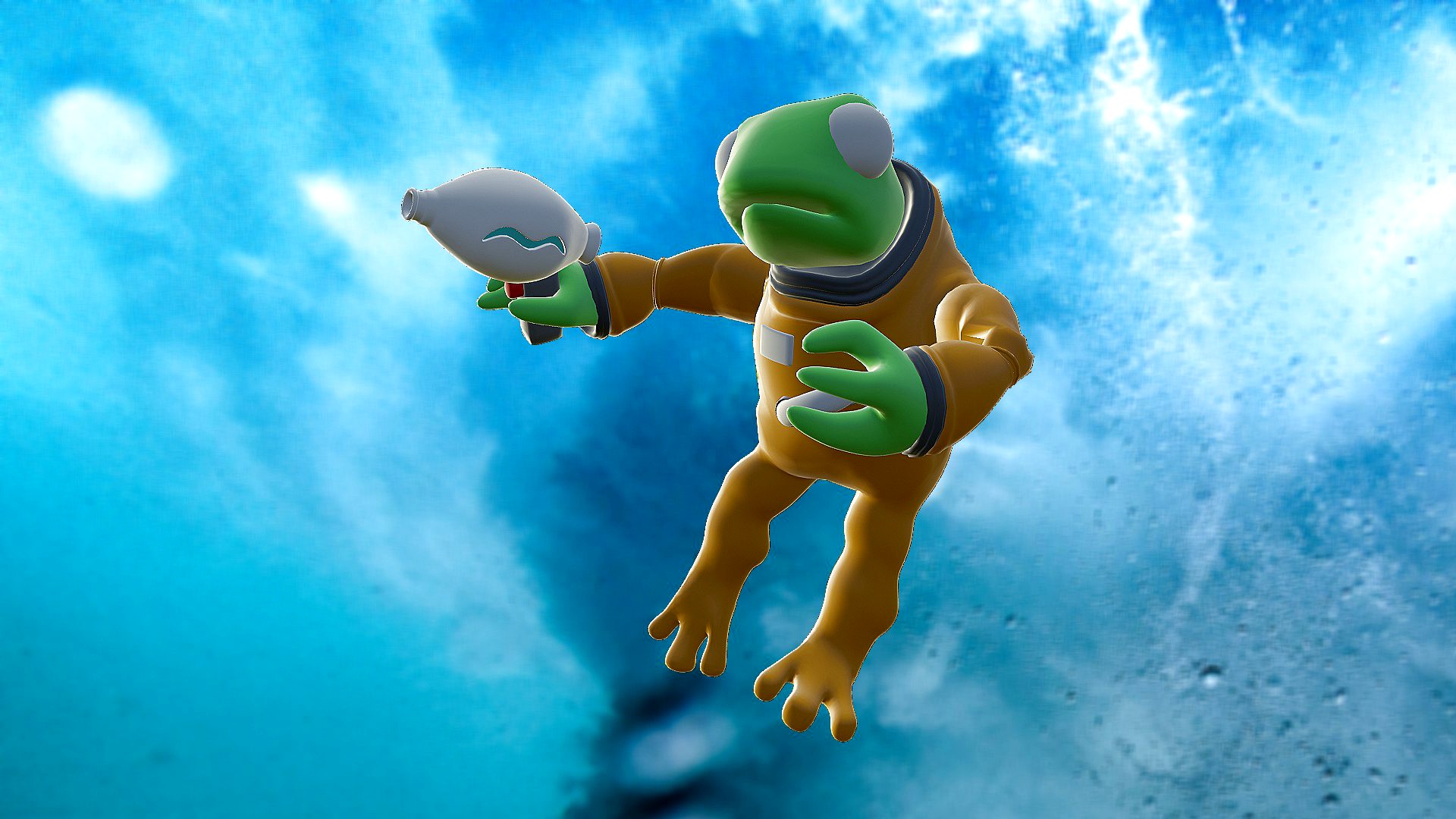 Astronaut Frog
