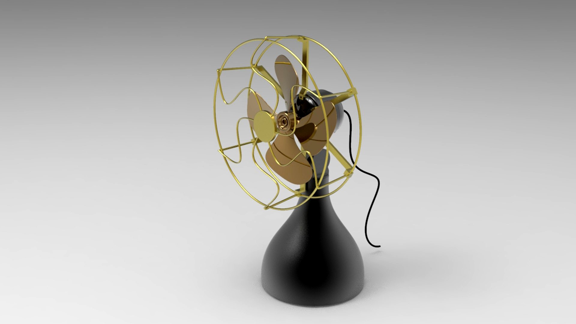 table fan using catiaV5