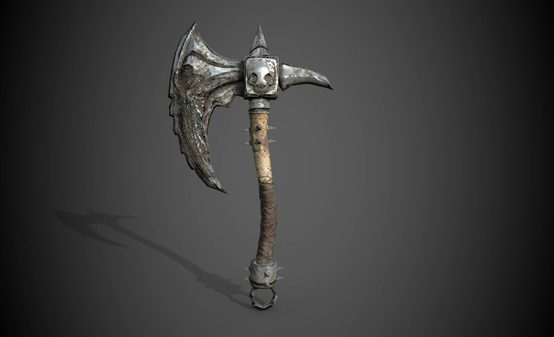 Low Polly Gaming Axe