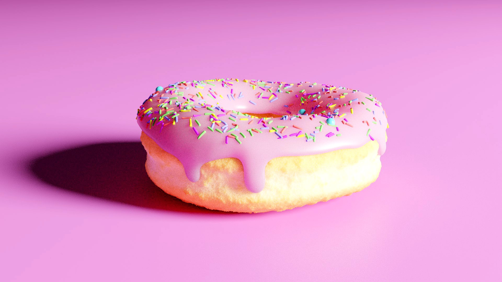 Pink Donut