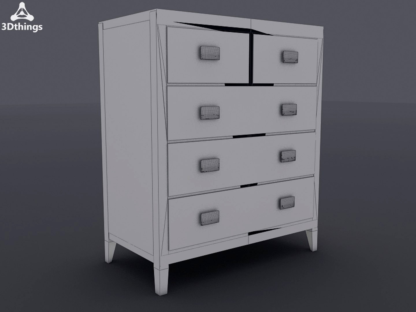 Daliang Five Drawer Chest