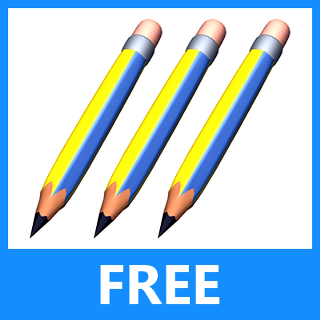 free pencil