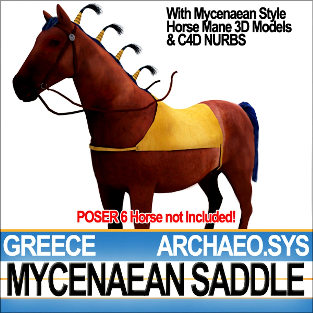 Saddle Greek Mycenaean Bridle Harness