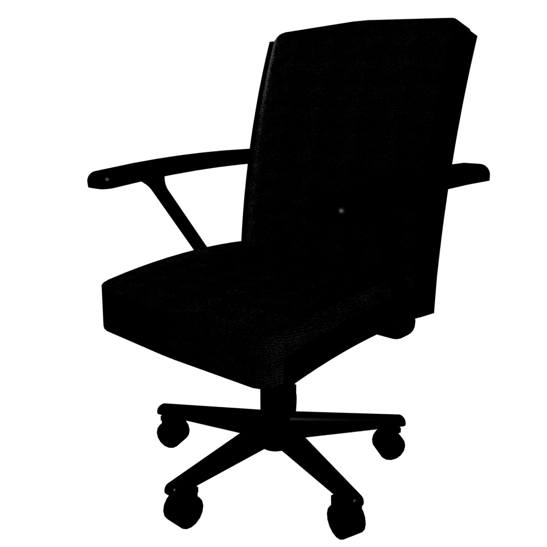Office / Computer Chair: Black: Max Format