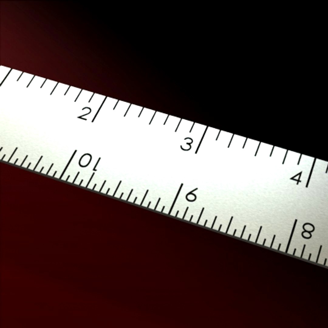 12 " Scale (ruler)