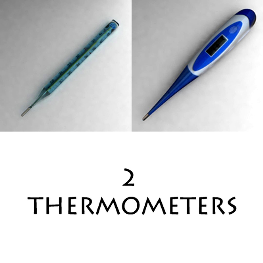 2thermometers obj+text