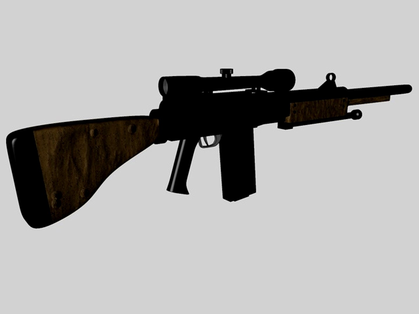 Sniper Rifle.c4d