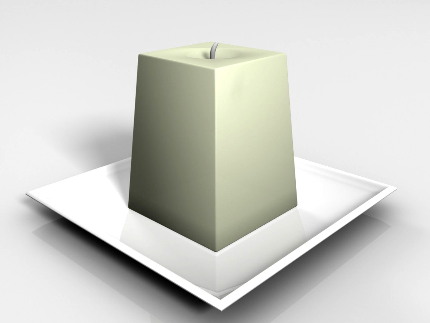 Decorative candle for Lightwave
