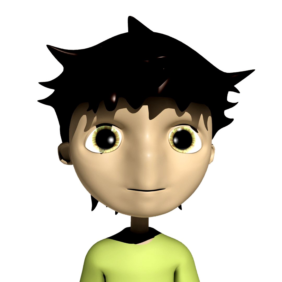 Comic Boy Character