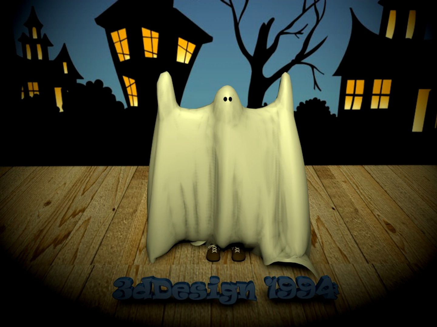 cartoon ghost