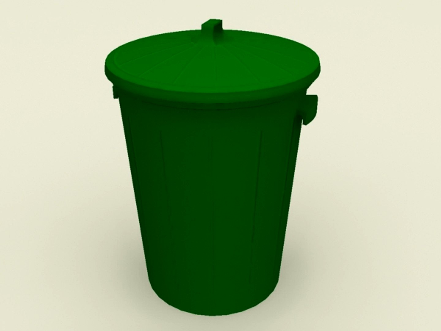 Plastic Garbage Can