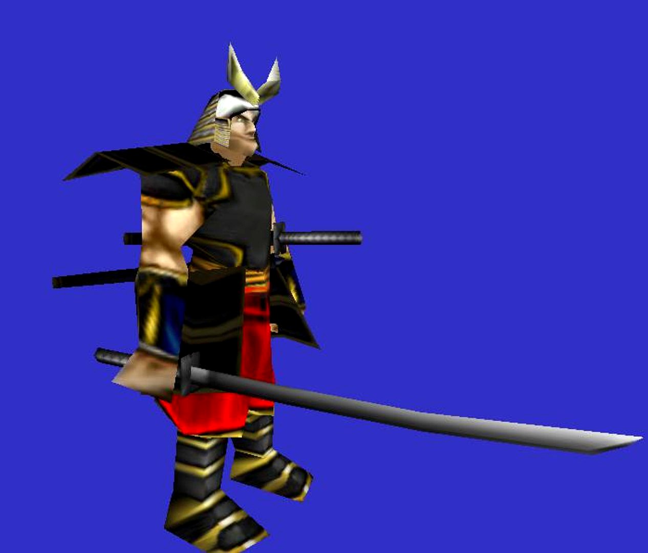 Samurai Warcraft 3 Model