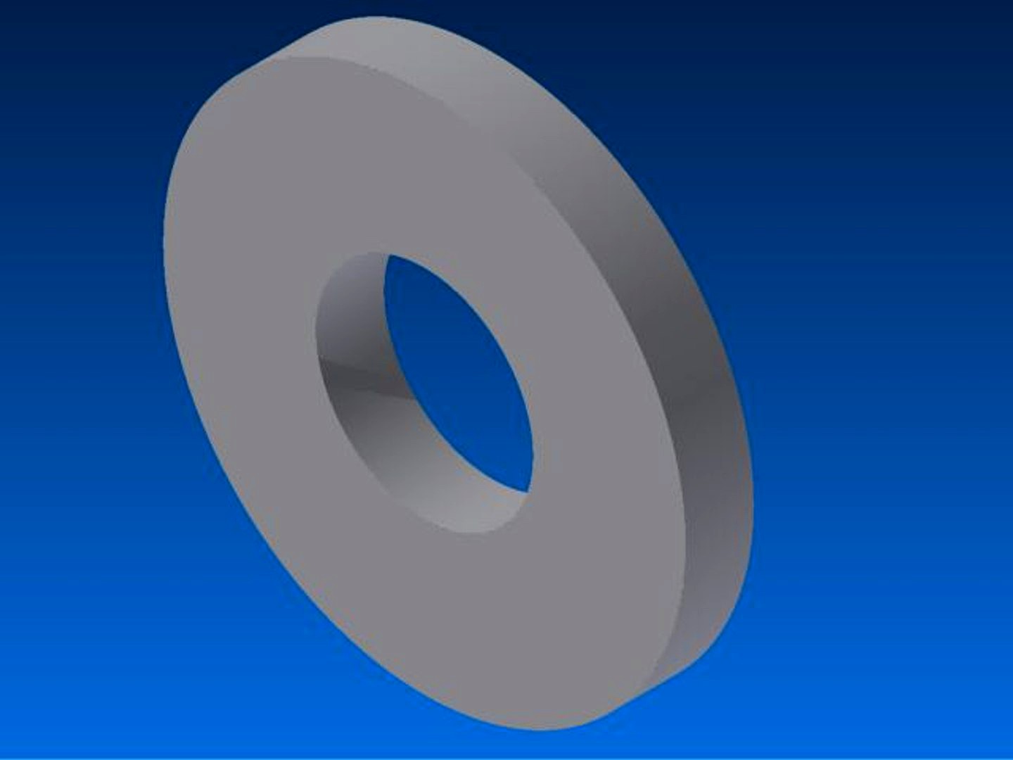 ANSI Plain Washer - No. 6