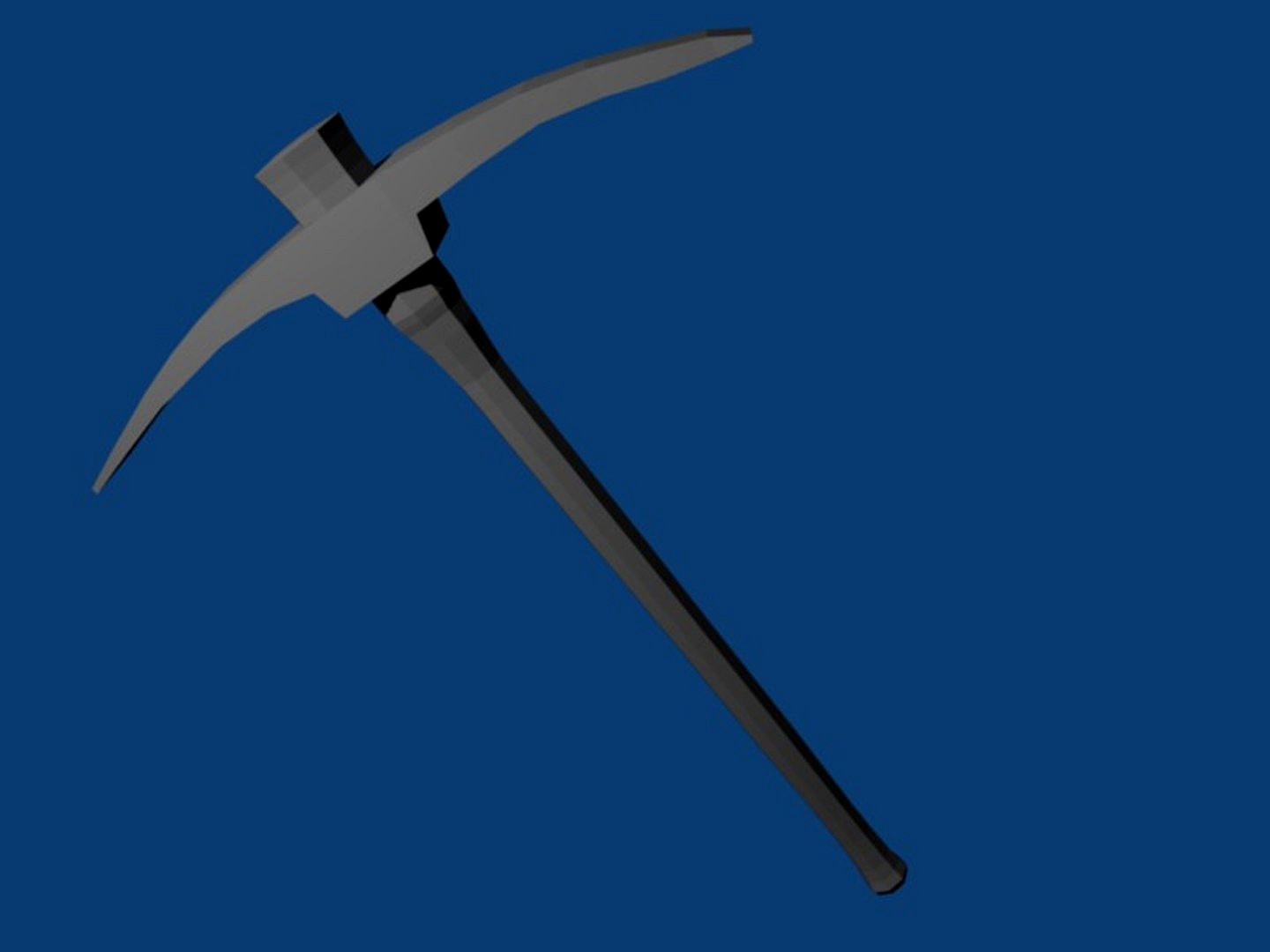 Pick Axe-Low Poly