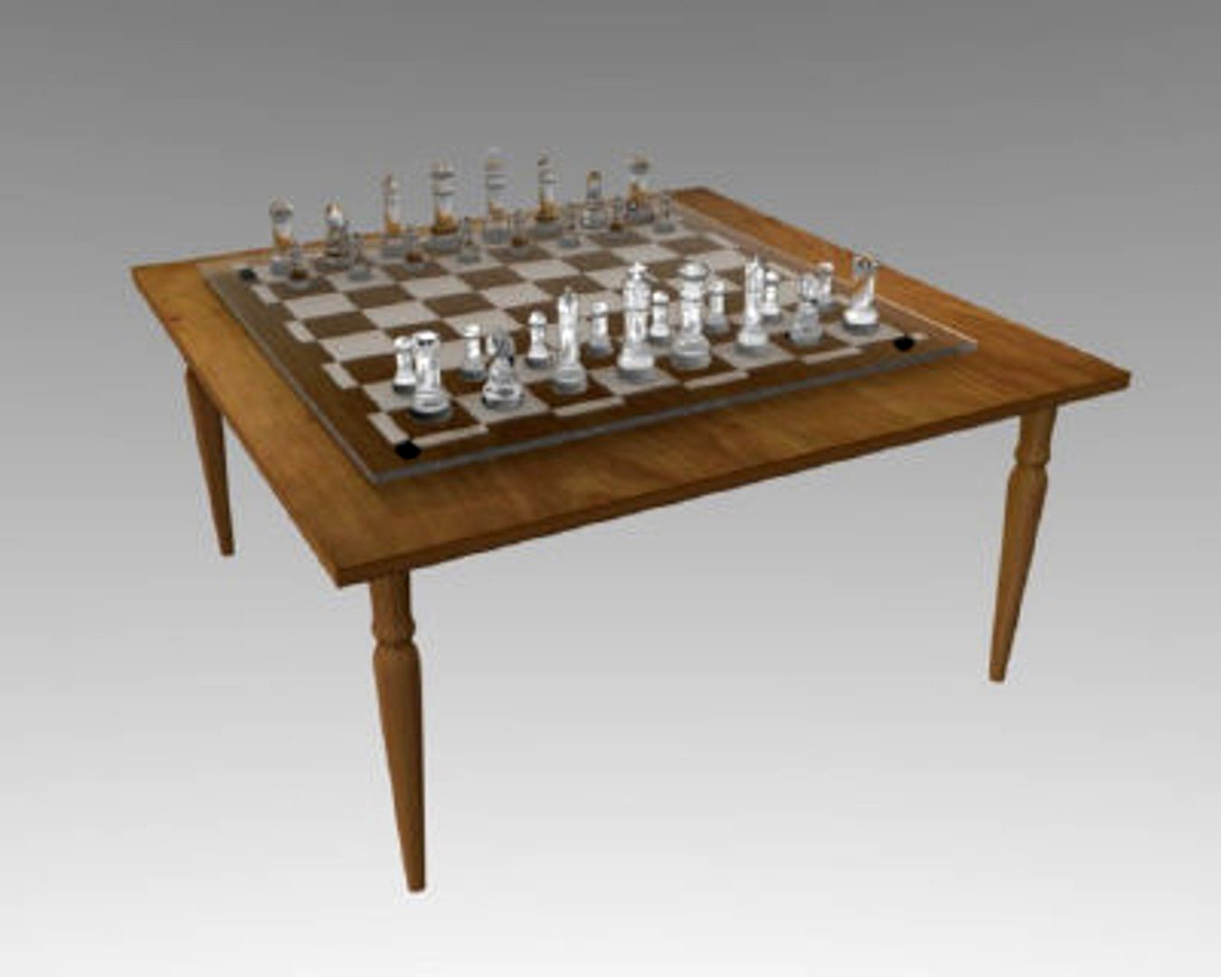 Glass Chessboard