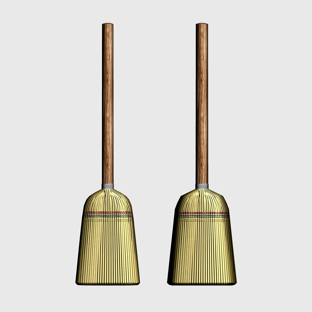 Brooms_lowpoly/smooth