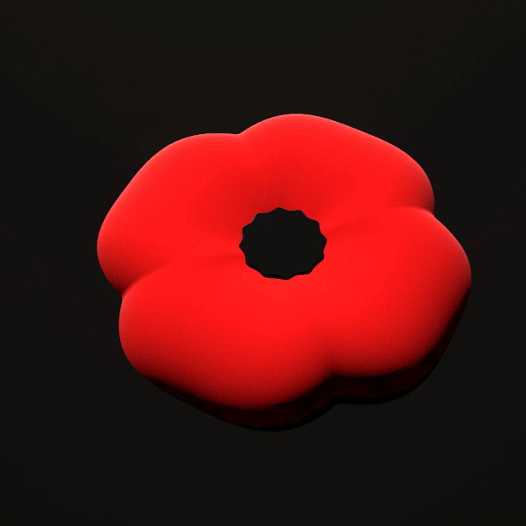 Remembrance Day / Veterans Day Poppy