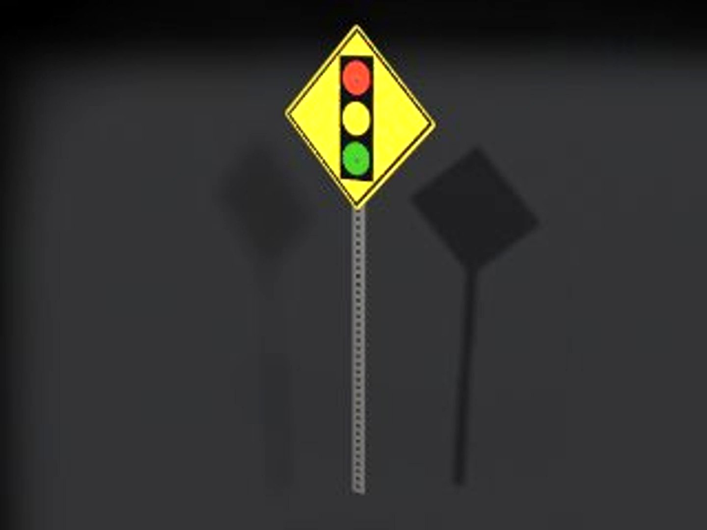 sign (signal ahead).3ds