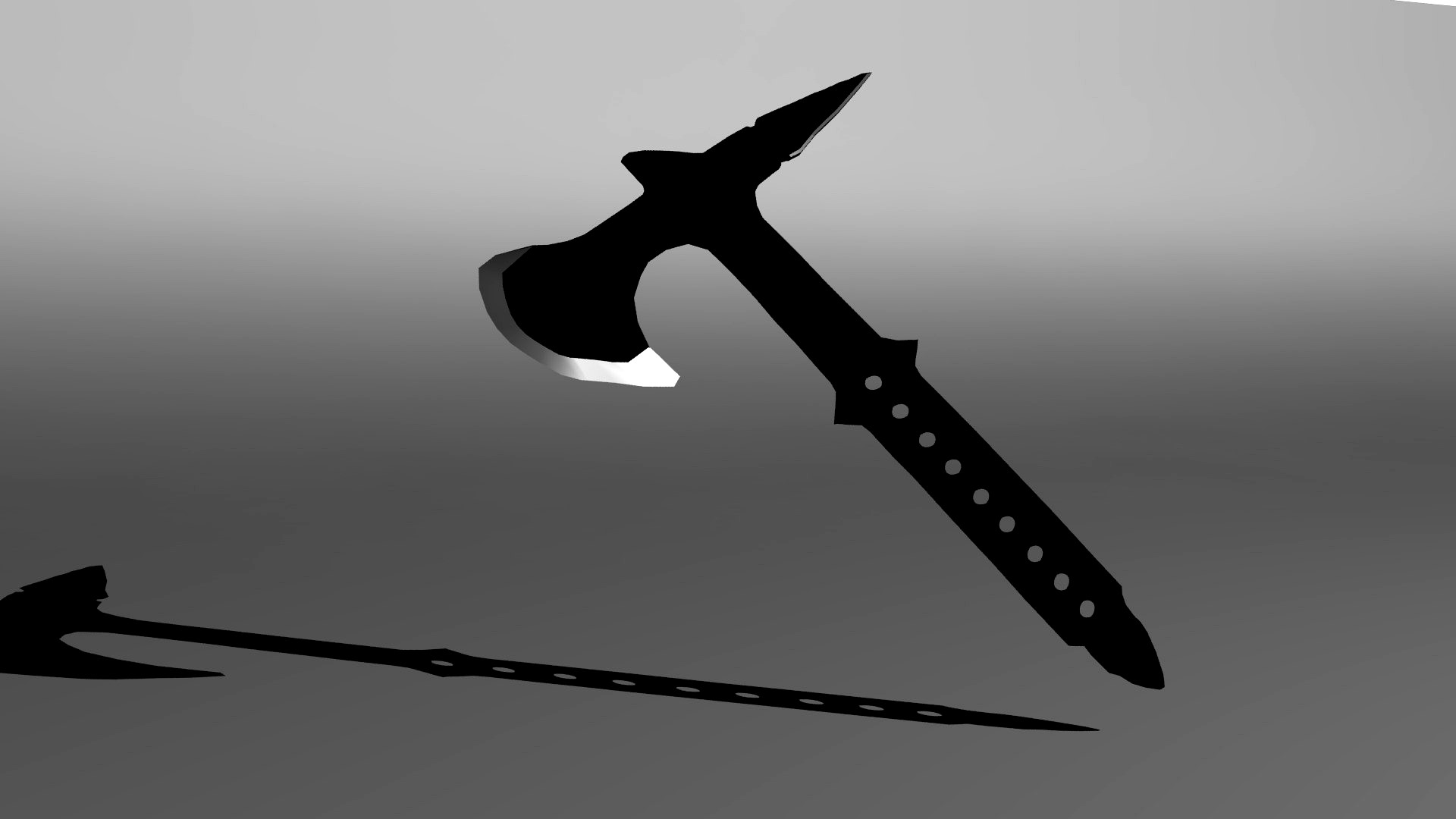 Blackjet Throwing Axe