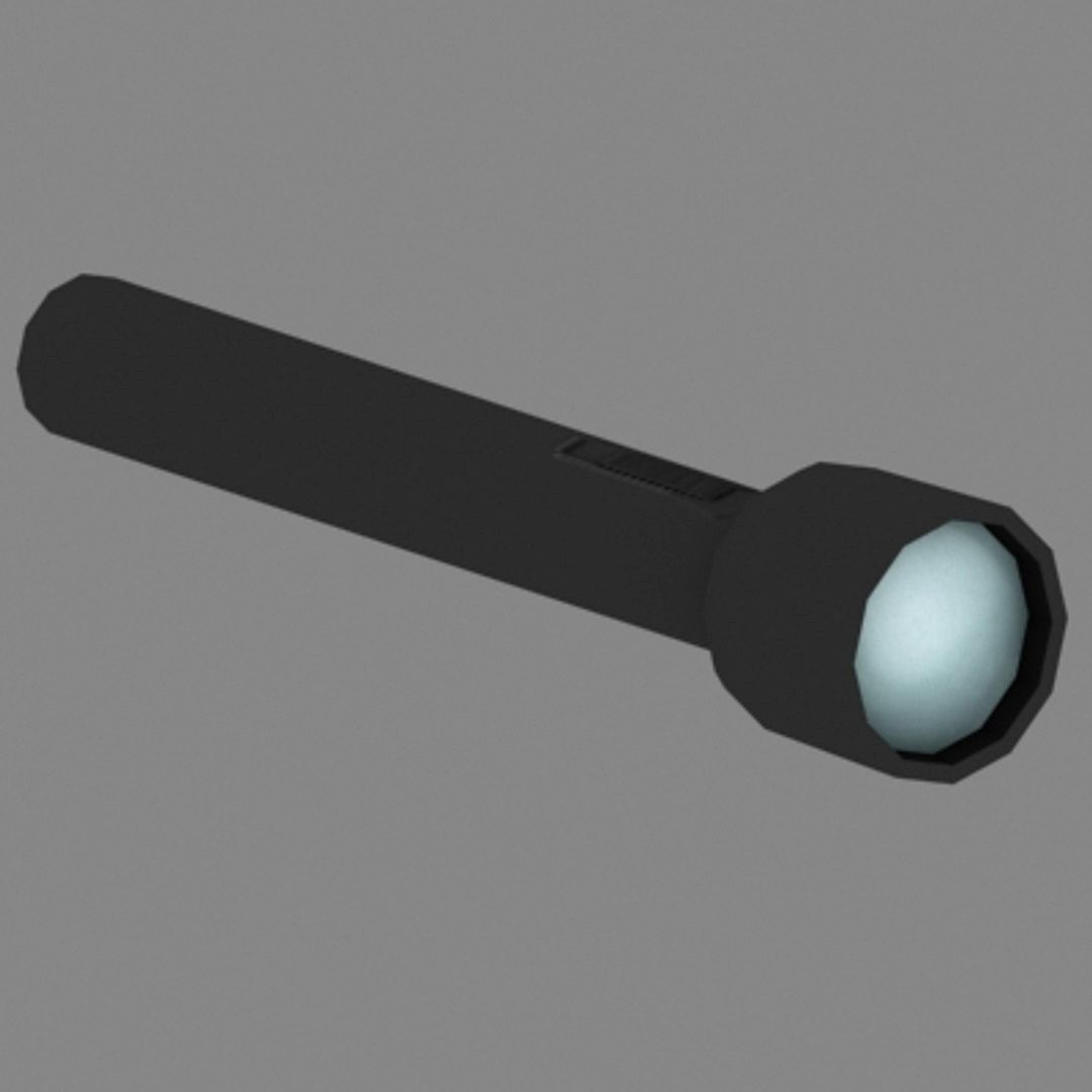 Flashlight - low polygon count