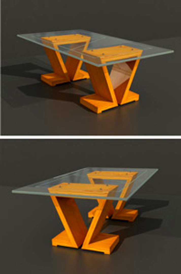 Glass Table Rectangle