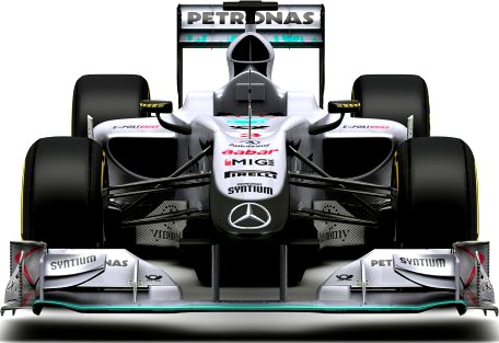 Mercedes GP F1 3D Model