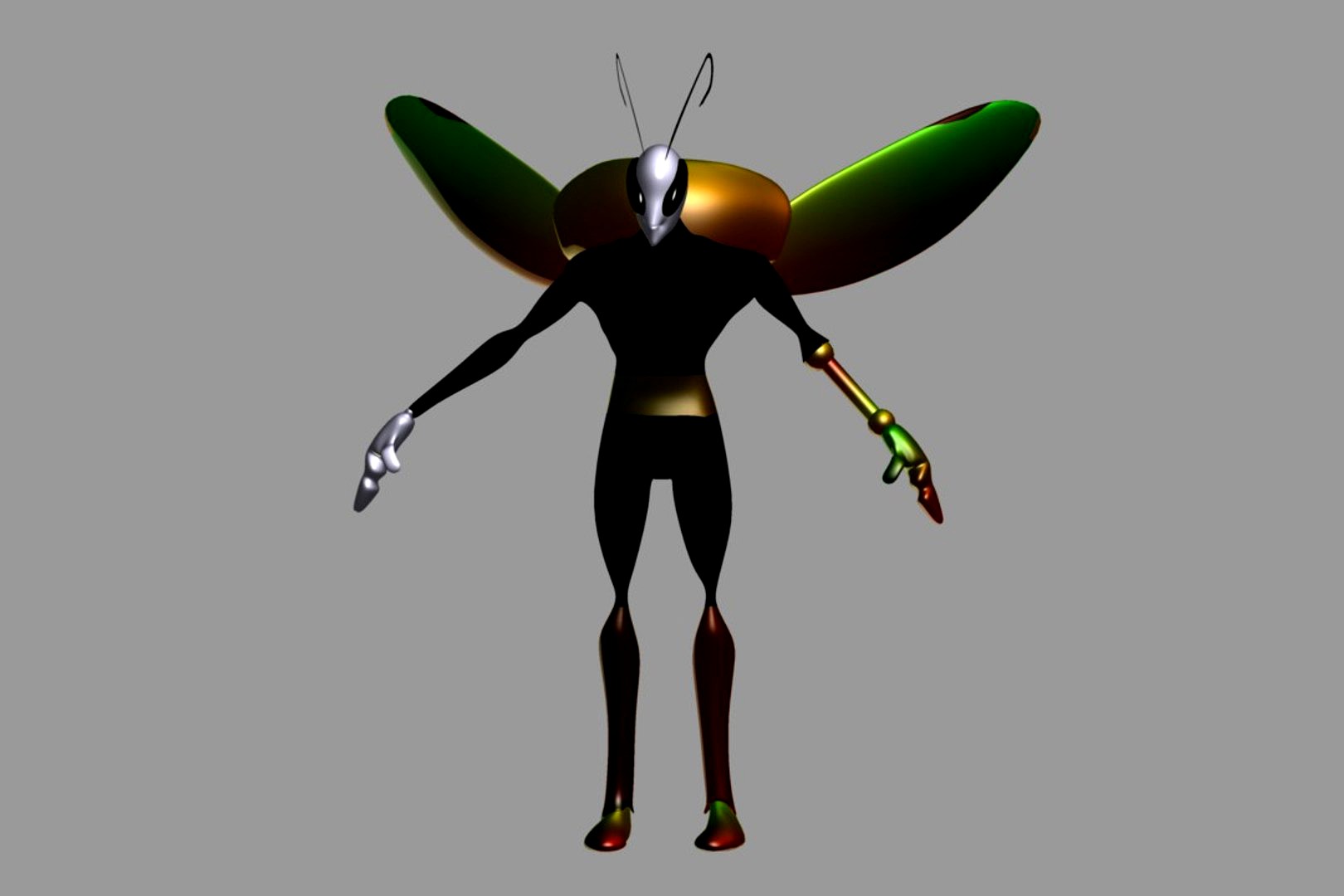 humanoid cockroach